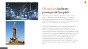 Editable Oil And Gas Industry PowerPoint Presentation