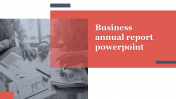 Best Annual Report PowerPoint Template Presentation