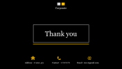 Impress your Audience with Thank You Slide Presentation