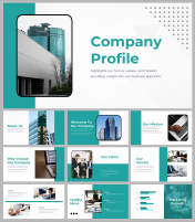Editable Company Profile PPT and Google Slides Templates