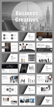 Creative Business PowerPoint Presentation Template Design