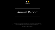 Annual Report Presentation And Google Slides Themes