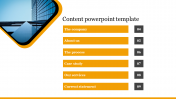 Get Content PowerPoint Template Presentation Slides