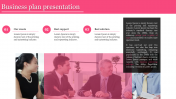 Amazing Business Plan Presentation Slide Template Design