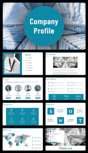 Best 9 Company Profile Presentation Template