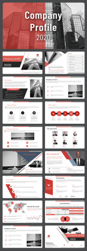 Best 15 Company Profile Slide Template PPT Designs