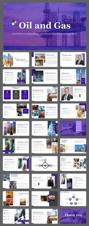 Oil And Gas Industry PowerPoint and Google Slides Themes