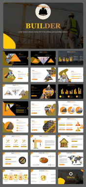 Innovative Builder PowerPoint and Google Slides Templates