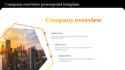 Unique Elegant Company Overview PPT  and Google Slides