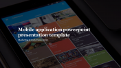 Mobile Application PPT Presentation Template & Google Slides