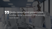 Customized Quotes PowerPoint Presentations Designs