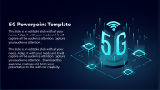 5G PowerPoint Template Presentation and Google Slides