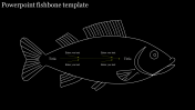 Simple PowerPoint Fishbone Template PPT Presentation