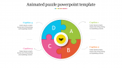 Best Animated Puzzle PowerPoint Template