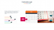 Calendar PPT Template for Presentation and Google Slides