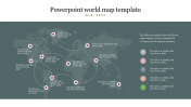 World Map PowerPoint  Template And Google Slides  Themes