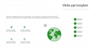 Get an Animated Globe PPT Template Slide presentation