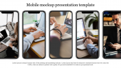 Mobile Mockup Presentation Template PPT Slide Design