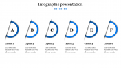 Amazing Infographic Presentation In Blue Color Slide