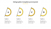 Innovative Infographic Template PowerPoint In Yellow Color