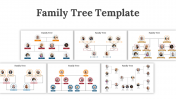 Editable Family Tree PowerPoint and Google Slides Templates