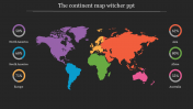 Try the Continent Map Witcher PPT Slides Presentation