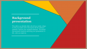 Creative Abstract Background Presentation Template