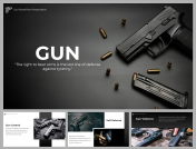 Gun PowerPoint Presentation and Google Slides Templates