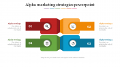 Editable Alpha Marketing Strategies Template Design