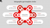 Amazing Infographic PPT Template Circles Model