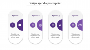 Stunning Design Agenda PowerPoint for Presentation