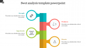 Creative SWOT analysis template powerpoint