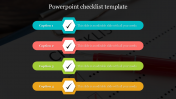 Elegant PowerPoint Checklist Template Presentation Designs