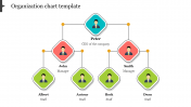 Fantastic Organizational Chart Template Presentation Slides