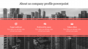 About Us Company Profile PowerPoint Template Designs