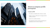 Best About Us Company Profile PowerPoint Template Designs