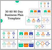 Creative 30 60 90 Day Business Plan PPT And Google Slides