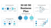 30 60 90 Day Business Plan Powerpoint And Google Slides