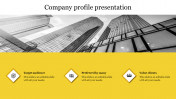 Best company profile presentation template