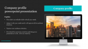 Creative company profile powerpoint presentation
