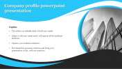 Editable Company Profile PowerPoint Presentation Design