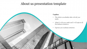 Creative about us presentation template design
