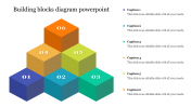 Best Building Blocks Diagram PowerPoint Template