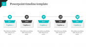 Creative PowerPoint Timeline Template for Presentation