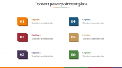 Attractive Content PowerPoint Template Presentation