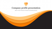 Editable Company Profile Presentation Template Slide