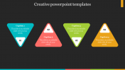 Creative PowerPoint Templates With Triangle Shapes