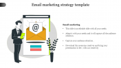 Best elegant Email Marketing Strategy Template PowerPoint