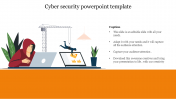 Abstract Cyber Security PowerPoint Template