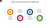 Process Of Cyber Security PowerPoint Template PPT